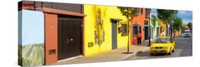 ¡Viva Mexico! Panoramic Collection - Colorful Mexican Street-Philippe Hugonnard-Stretched Canvas