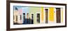 ¡Viva Mexico! Panoramic Collection - Colorful Street Campeche-Philippe Hugonnard-Framed Photographic Print