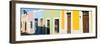 ¡Viva Mexico! Panoramic Collection - Colorful Street Campeche-Philippe Hugonnard-Framed Photographic Print