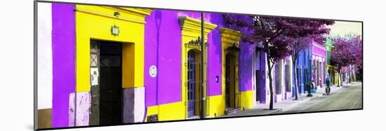 ¡Viva Mexico! Panoramic Collection - Colorful Street in Oaxaca I-Philippe Hugonnard-Mounted Photographic Print