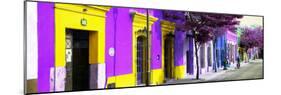 ¡Viva Mexico! Panoramic Collection - Colorful Street in Oaxaca I-Philippe Hugonnard-Mounted Photographic Print