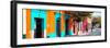 ¡Viva Mexico! Panoramic Collection - Colorful Street in Oaxaca II-Philippe Hugonnard-Framed Photographic Print