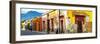 ¡Viva Mexico! Panoramic Collection - Colorful Street in Oaxaca IV-Philippe Hugonnard-Framed Photographic Print