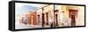 ¡Viva Mexico! Panoramic Collection - Colorful Street in Oaxaca V-Philippe Hugonnard-Framed Stretched Canvas