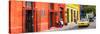 ¡Viva Mexico! Panoramic Collection - Colorful Street in Oaxaca VII-Philippe Hugonnard-Stretched Canvas