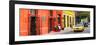 ¡Viva Mexico! Panoramic Collection - Colorful Street in Oaxaca VII-Philippe Hugonnard-Framed Photographic Print