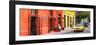 ¡Viva Mexico! Panoramic Collection - Colorful Street in Oaxaca VII-Philippe Hugonnard-Framed Photographic Print