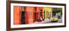 ¡Viva Mexico! Panoramic Collection - Colorful Street in Oaxaca VII-Philippe Hugonnard-Framed Photographic Print