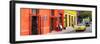 ¡Viva Mexico! Panoramic Collection - Colorful Street in Oaxaca VII-Philippe Hugonnard-Framed Premium Photographic Print