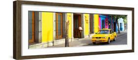 ¡Viva Mexico! Panoramic Collection - Colorful Street in Oaxaca VIII-Philippe Hugonnard-Framed Photographic Print