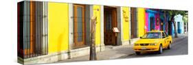 ¡Viva Mexico! Panoramic Collection - Colorful Street in Oaxaca VIII-Philippe Hugonnard-Stretched Canvas