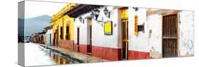 ¡Viva Mexico! Panoramic Collection - Colorful Street IV-Philippe Hugonnard-Stretched Canvas