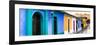 ¡Viva Mexico! Panoramic Collection - Colorful Street Scene San Cristobal de Las Casas II-Philippe Hugonnard-Framed Photographic Print