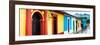 ¡Viva Mexico! Panoramic Collection - Colorful Street Scene San Cristobal de Las Casas-Philippe Hugonnard-Framed Photographic Print