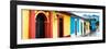 ¡Viva Mexico! Panoramic Collection - Colorful Street Scene San Cristobal de Las Casas-Philippe Hugonnard-Framed Photographic Print