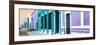 ¡Viva Mexico! Panoramic Collection - Colorful Urban Street IV-Philippe Hugonnard-Framed Photographic Print