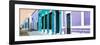 ¡Viva Mexico! Panoramic Collection - Colorful Urban Street IV-Philippe Hugonnard-Framed Photographic Print