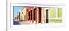 ¡Viva Mexico! Panoramic Collection - Colorful Urban Street-Philippe Hugonnard-Framed Photographic Print