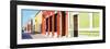 ¡Viva Mexico! Panoramic Collection - Colorful Urban Street-Philippe Hugonnard-Framed Photographic Print