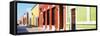 ¡Viva Mexico! Panoramic Collection - Colorful Urban Street-Philippe Hugonnard-Framed Stretched Canvas