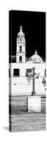 ¡Viva Mexico! Panoramic Collection - Courtyard of a Church in Puebla-Philippe Hugonnard-Stretched Canvas