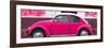 ¡Viva Mexico! Panoramic Collection - Deep Pink VW Beetle-Philippe Hugonnard-Framed Photographic Print