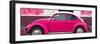 ¡Viva Mexico! Panoramic Collection - Deep Pink VW Beetle-Philippe Hugonnard-Framed Photographic Print