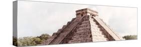 ¡Viva Mexico! Panoramic Collection - El Castillo Pyramid - Chichen Itza I-Philippe Hugonnard-Stretched Canvas