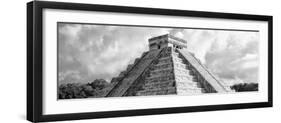 ¡Viva Mexico! Panoramic Collection - El Castillo Pyramid - Chichen Itza II-Philippe Hugonnard-Framed Photographic Print