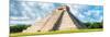 ¡Viva Mexico! Panoramic Collection - El Castillo Pyramid - Chichen Itza III-Philippe Hugonnard-Mounted Photographic Print