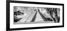 ¡Viva Mexico! Panoramic Collection - El Castillo Pyramid - Chichen Itza IX-Philippe Hugonnard-Framed Photographic Print