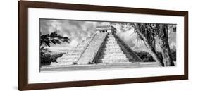 ¡Viva Mexico! Panoramic Collection - El Castillo Pyramid - Chichen Itza IX-Philippe Hugonnard-Framed Photographic Print