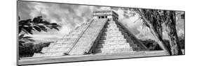 ¡Viva Mexico! Panoramic Collection - El Castillo Pyramid - Chichen Itza IX-Philippe Hugonnard-Mounted Photographic Print