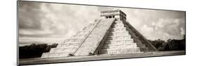 ¡Viva Mexico! Panoramic Collection - El Castillo Pyramid - Chichen Itza V-Philippe Hugonnard-Mounted Photographic Print