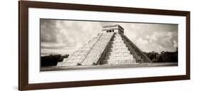 ¡Viva Mexico! Panoramic Collection - El Castillo Pyramid - Chichen Itza V-Philippe Hugonnard-Framed Photographic Print