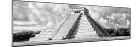 ¡Viva Mexico! Panoramic Collection - El Castillo Pyramid - Chichen Itza VI-Philippe Hugonnard-Mounted Photographic Print