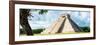 ¡Viva Mexico! Panoramic Collection - El Castillo Pyramid - Chichen Itza X-Philippe Hugonnard-Framed Photographic Print