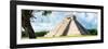 ¡Viva Mexico! Panoramic Collection - El Castillo Pyramid - Chichen Itza X-Philippe Hugonnard-Framed Photographic Print