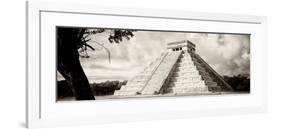 ¡Viva Mexico! Panoramic Collection - El Castillo Pyramid - Chichen Itza XI-Philippe Hugonnard-Framed Photographic Print