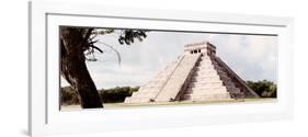 ¡Viva Mexico! Panoramic Collection - El Castillo Pyramid - Chichen Itza XII-Philippe Hugonnard-Framed Photographic Print