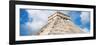 ¡Viva Mexico! Panoramic Collection - El Castillo Pyramid - Chichen Itza XIV-Philippe Hugonnard-Framed Photographic Print