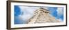 ¡Viva Mexico! Panoramic Collection - El Castillo Pyramid - Chichen Itza XIV-Philippe Hugonnard-Framed Photographic Print