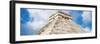 ¡Viva Mexico! Panoramic Collection - El Castillo Pyramid - Chichen Itza XIV-Philippe Hugonnard-Framed Photographic Print