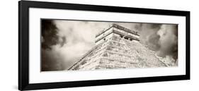 ¡Viva Mexico! Panoramic Collection - El Castillo Pyramid - Chichen Itza XV-Philippe Hugonnard-Framed Photographic Print