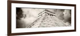 ¡Viva Mexico! Panoramic Collection - El Castillo Pyramid - Chichen Itza XV-Philippe Hugonnard-Framed Photographic Print