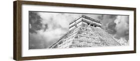 ¡Viva Mexico! Panoramic Collection - El Castillo Pyramid - Chichen Itza XVI-Philippe Hugonnard-Framed Photographic Print