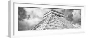 ¡Viva Mexico! Panoramic Collection - El Castillo Pyramid - Chichen Itza XVI-Philippe Hugonnard-Framed Photographic Print