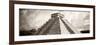 ¡Viva Mexico! Panoramic Collection - El Castillo Pyramid - Chichen Itza-Philippe Hugonnard-Framed Photographic Print