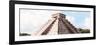 ¡Viva Mexico! Panoramic Collection - El Castillo Pyramid in Chichen Itza II-Philippe Hugonnard-Framed Photographic Print