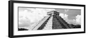 ¡Viva Mexico! Panoramic Collection - El Castillo Pyramid in Chichen Itza III-Philippe Hugonnard-Framed Photographic Print